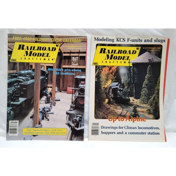 Lot of 4 Railroad Model Craftsman Magazines 1985 2009 2018 - Picture 2 of 7